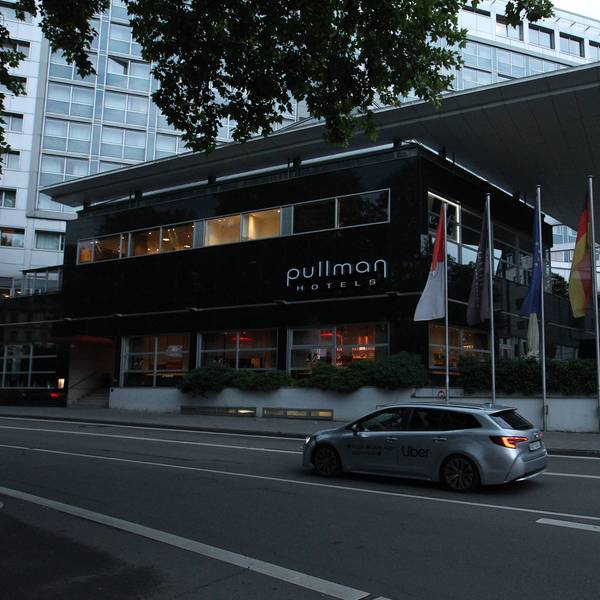 Außenansicht des Pullman-Hotels.