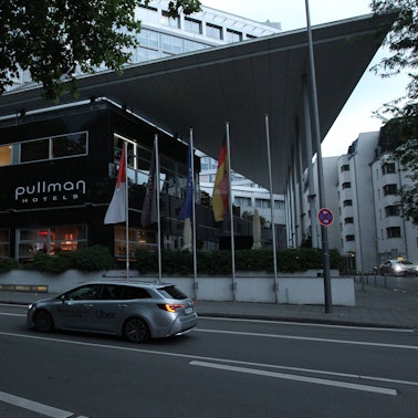 Außenansicht des Pullman-Hotels.