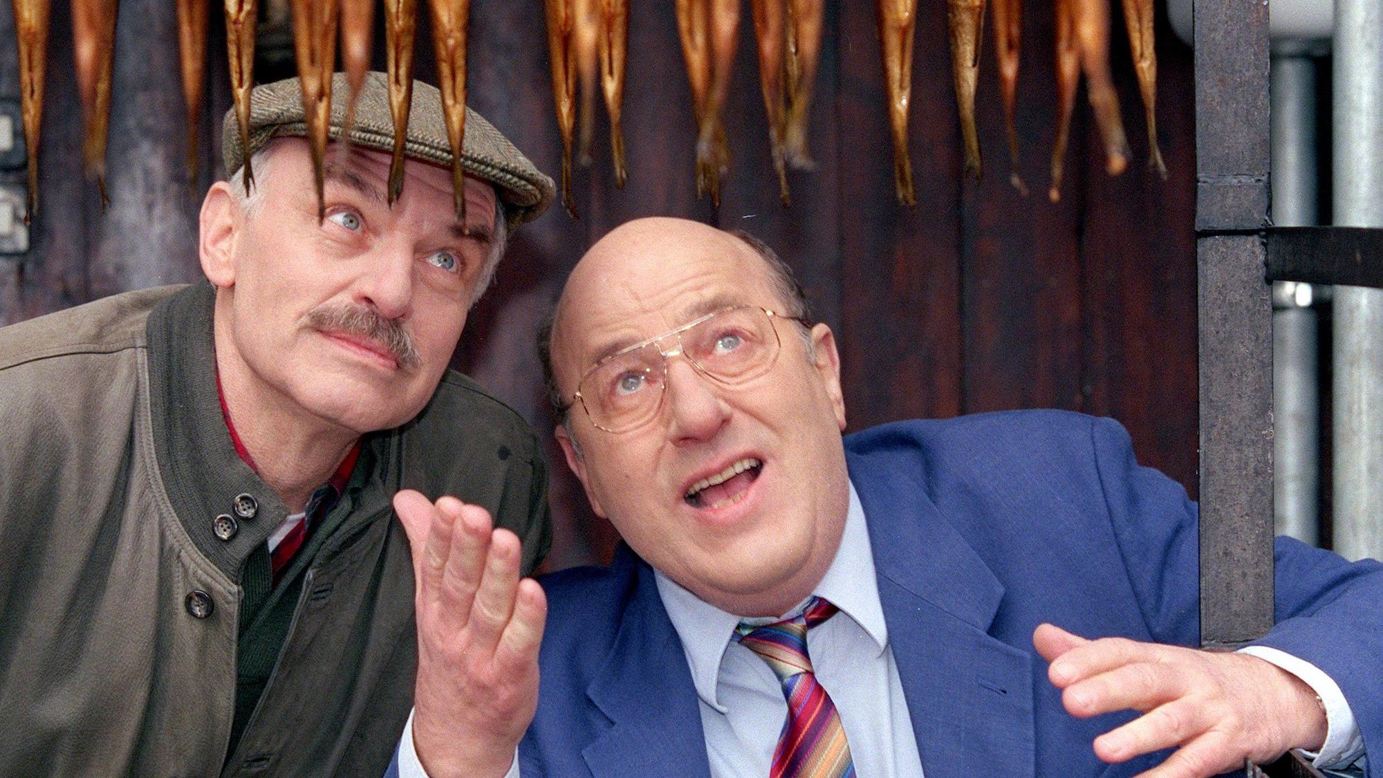Charles Brauer und Manfred Krug alias Peter Brockmöller und Paul Stoever.