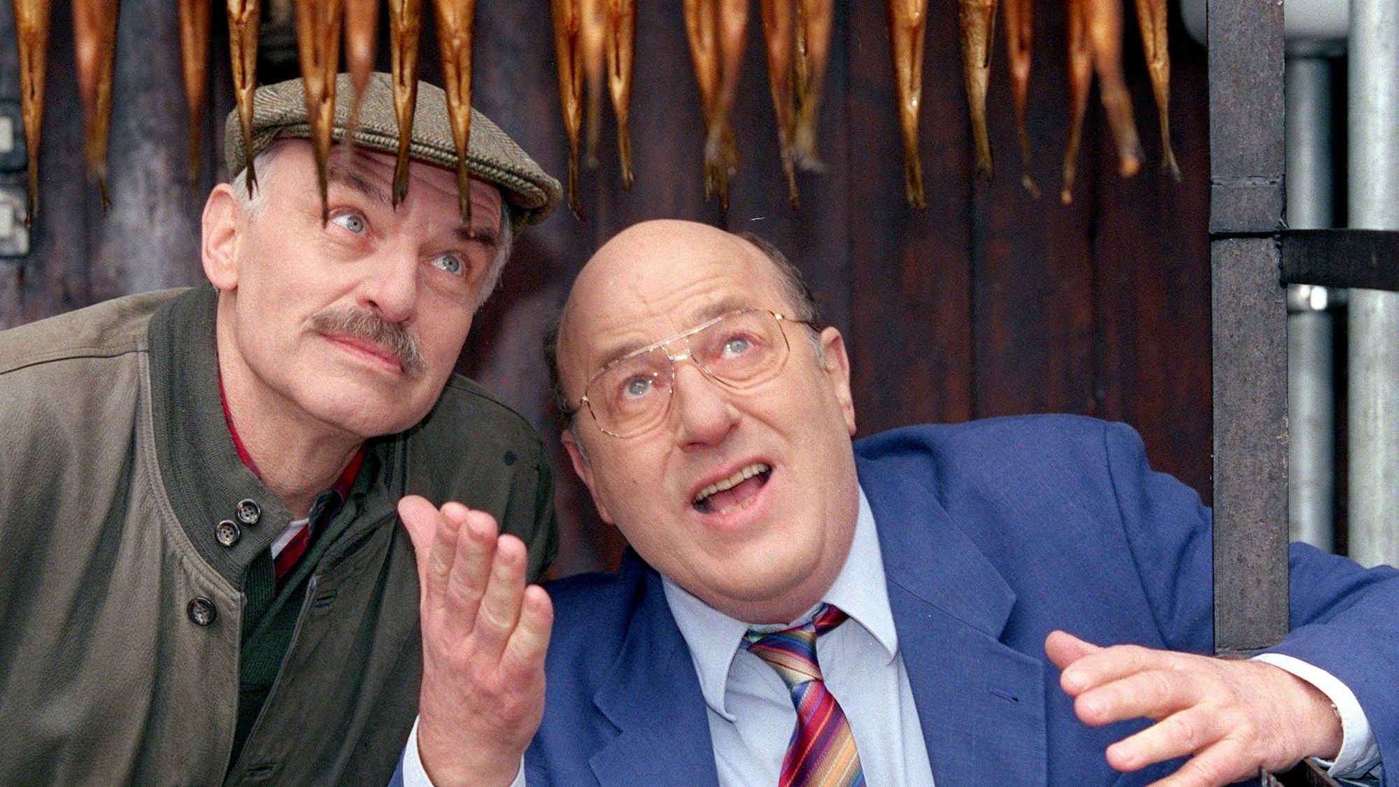 Charles Brauer und Manfred Krug alias Peter Brockmöller und Paul Stoever.