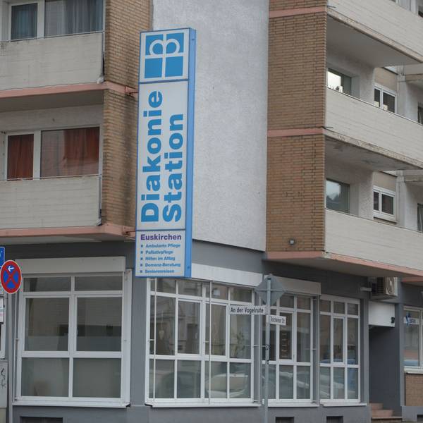 Das Bild zeigt die Diakonie-Station an der Roitzheimer Straße.
