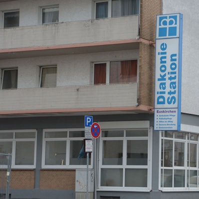 Das Bild zeigt die Diakonie-Station an der Roitzheimer Straße.