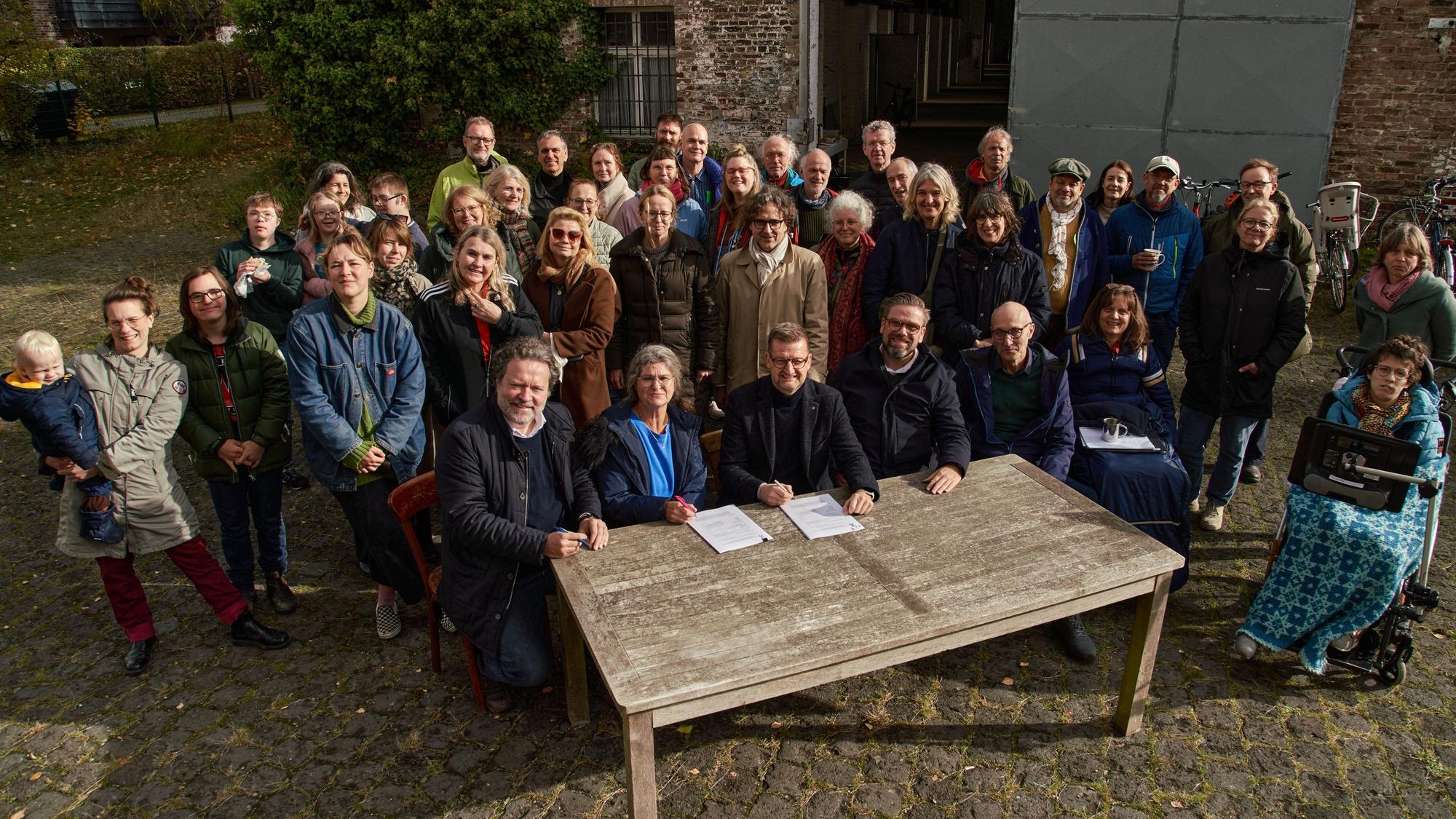 An der Alpener Straße entsteht ein inklusives Wohnprojekt mit 120 Wohneinheiten, 40 Studierende sollen dort ebenfalls unterkommen.