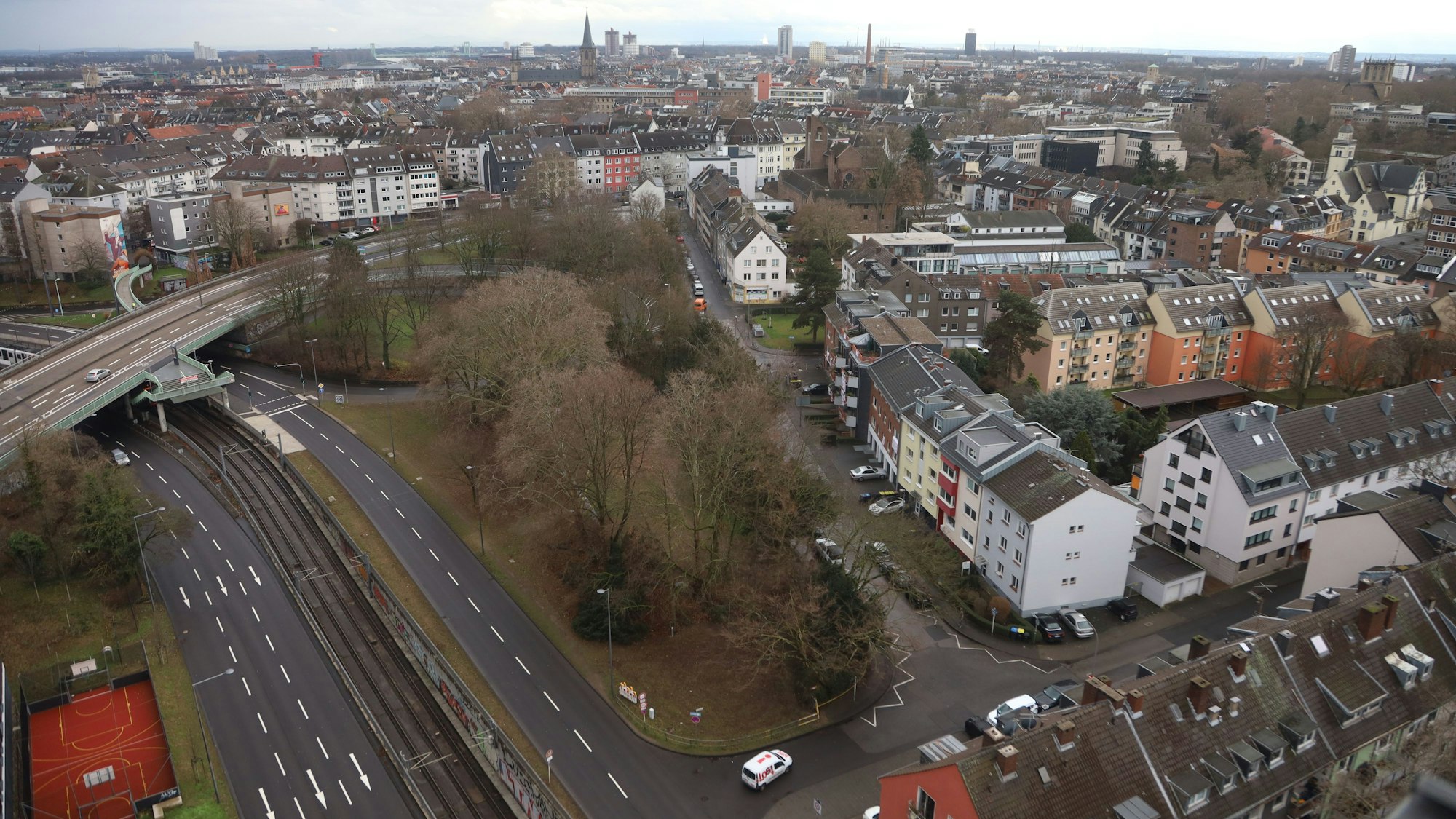 Die Stadt Köln will an der Wilhelm-Hoßdorf-Straße ein Suchthilfezentrum bauen.