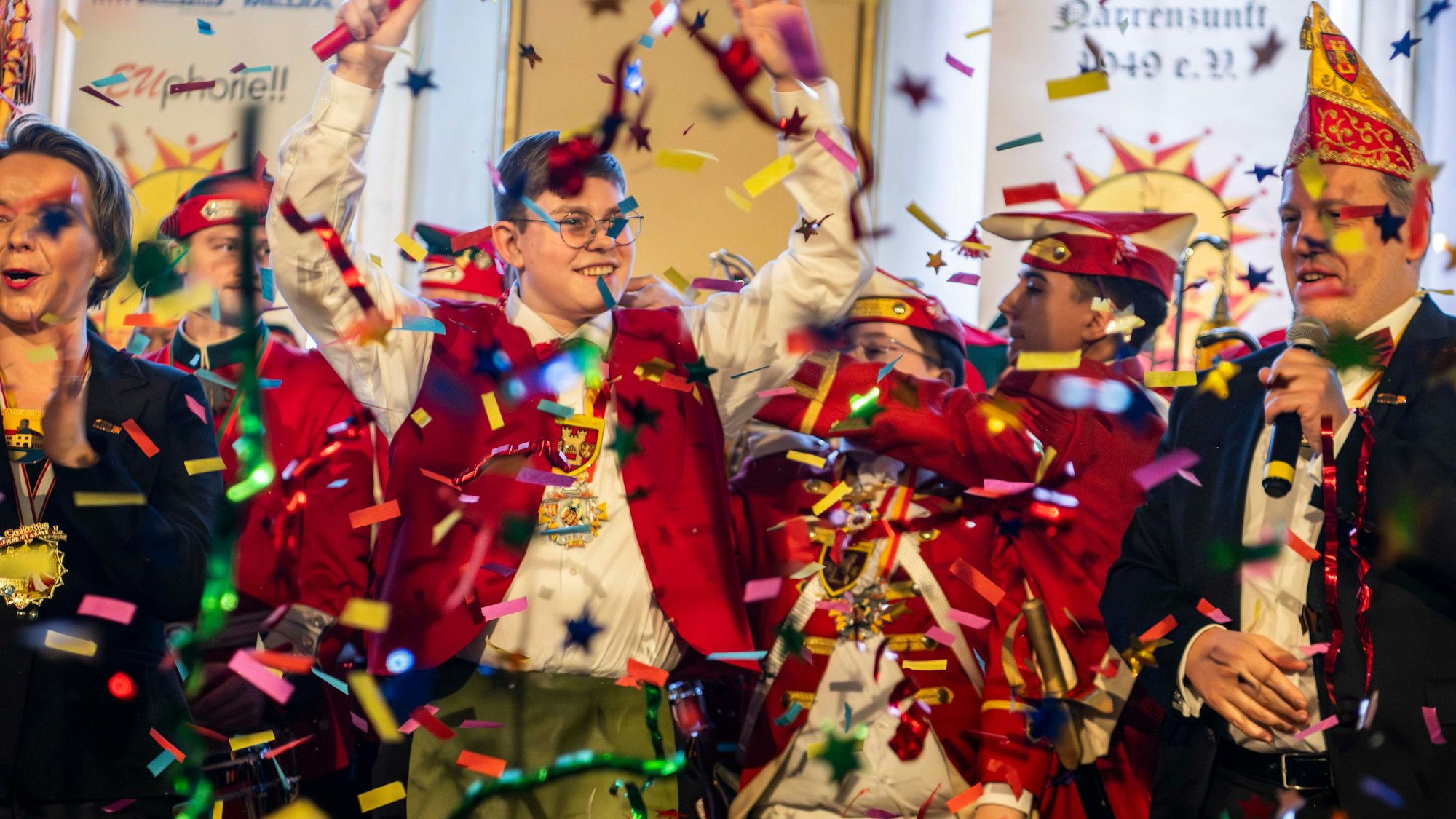 Im Euskirchener Casino ist Rodney Schmith zum neuen Küfer von Euskirchen proklamiert worden. Der 15-Jährige steht nun an der Spitze der jungen Jecke der Kreisstadt.