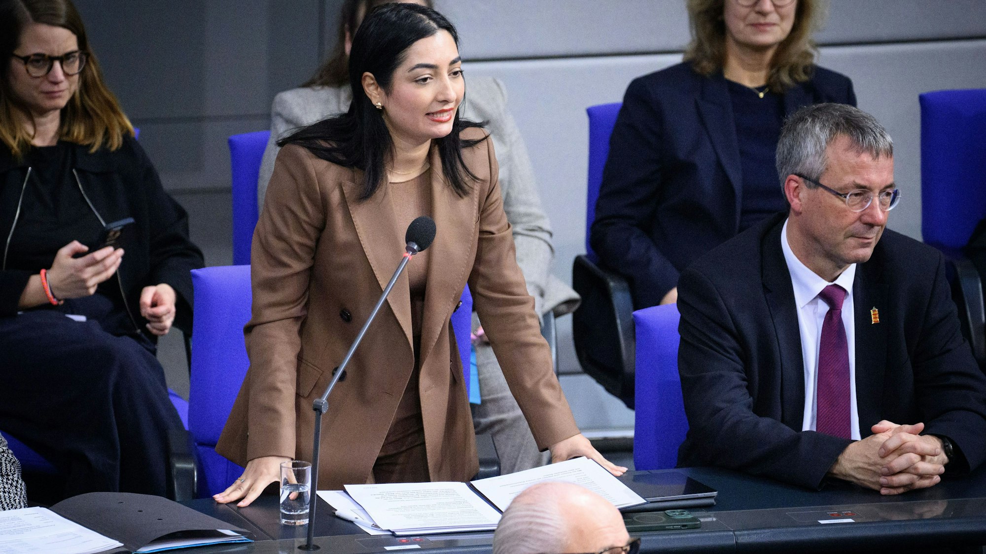 Reem Alabali Radovan (SPD) ist Bundesministerin für wirtschaftliche Zusammenarbeit und Entwicklung.