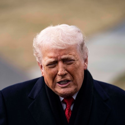 US-Präsident Donald Trump erhebt weiterhin Anspruch auf Grönland. (Archivbild)