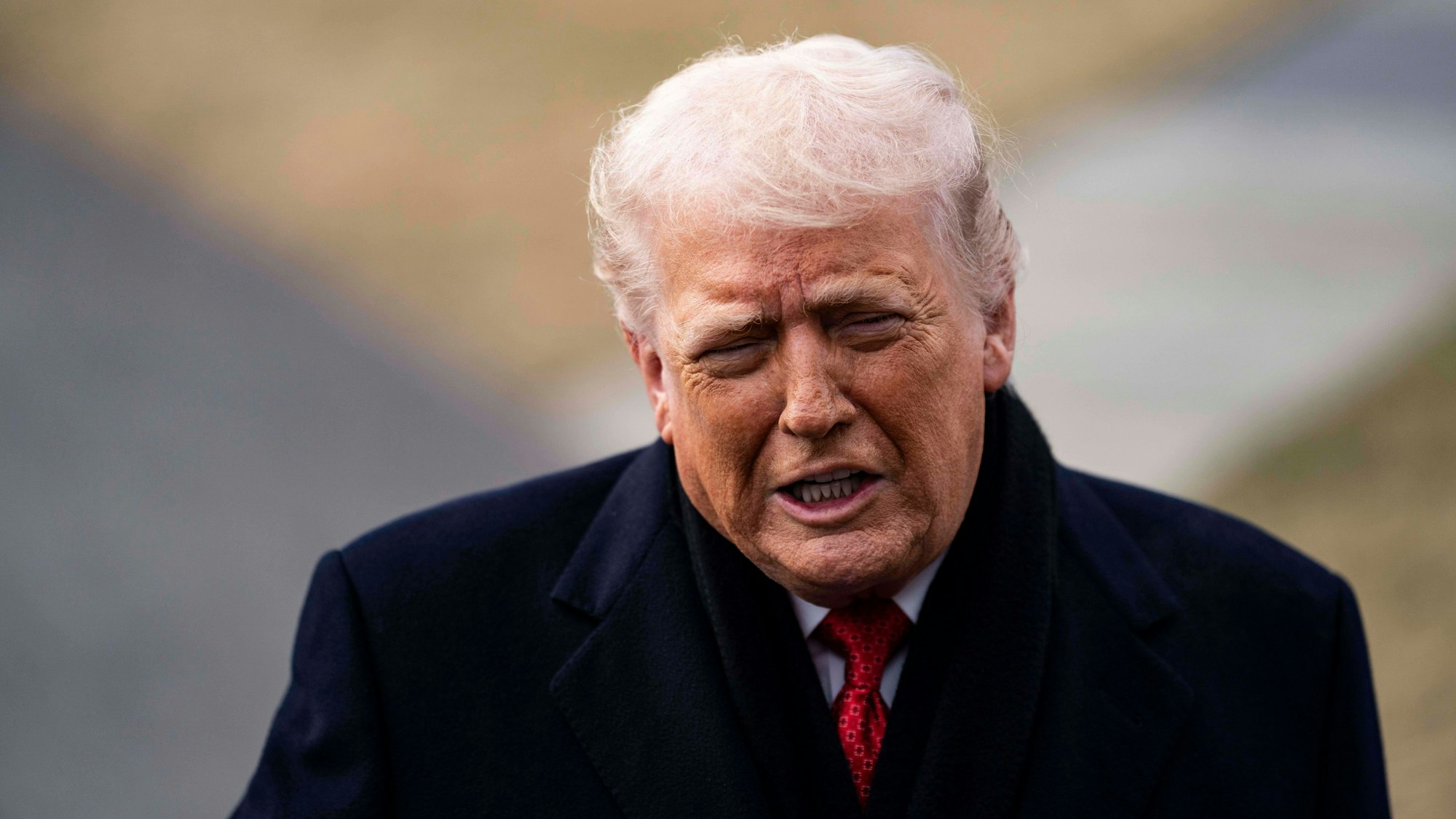 US-Präsident Donald Trump erhebt weiterhin Anspruch auf Grönland. (Archivbild)