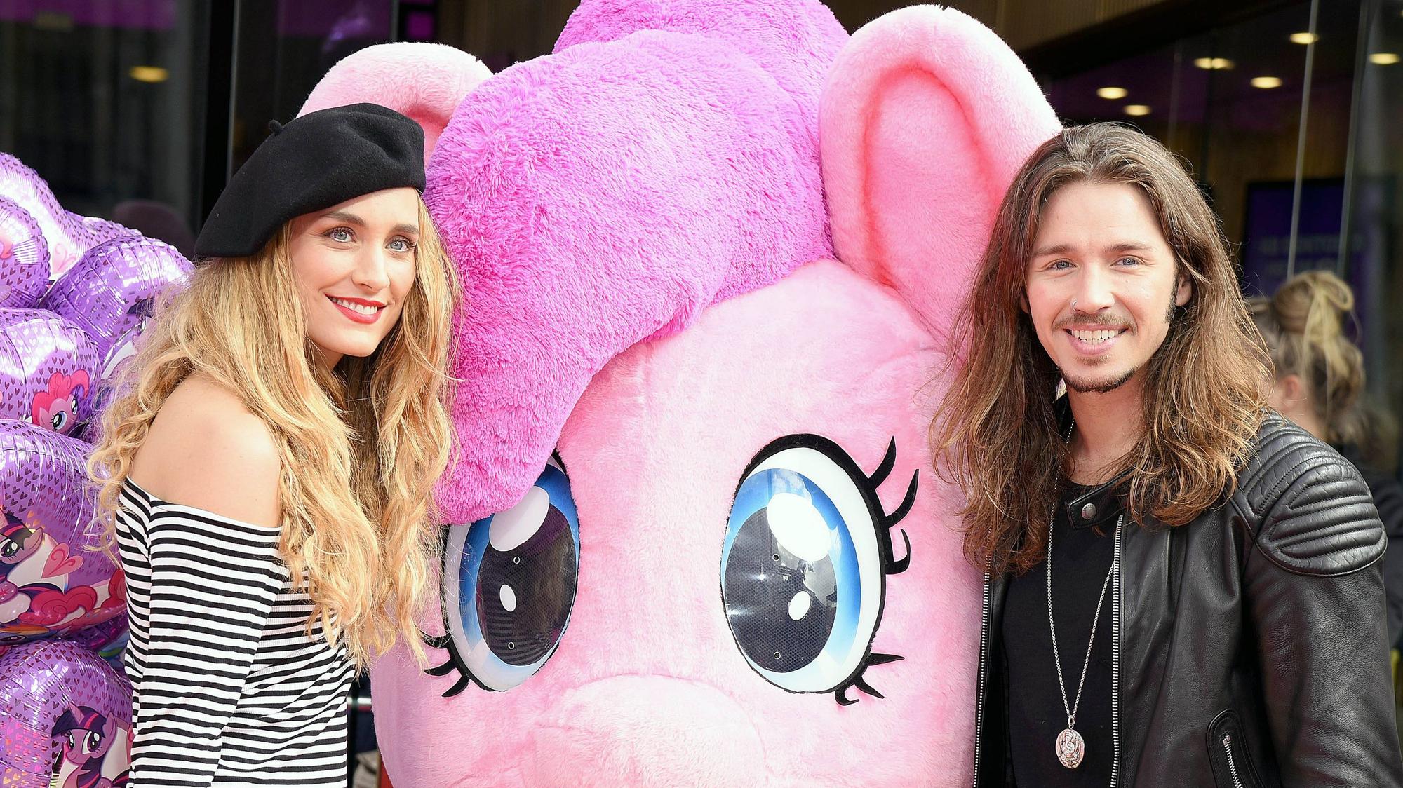 Gil Ofarim mit seiner damaligen Ehefrau Verena.