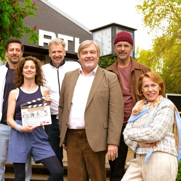 bei den Dreharbeiten von EXTRAWURST