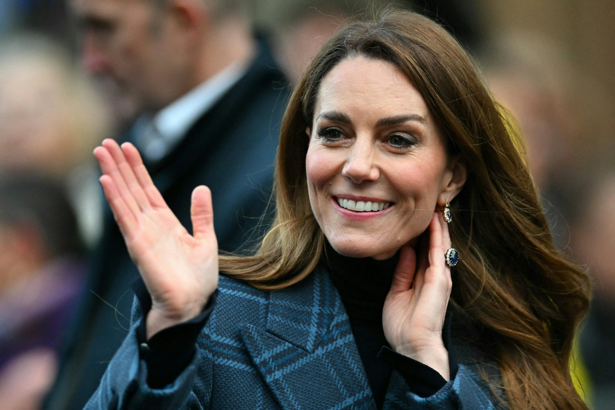 Prinzessin Kate beim Besuch in Schottland.