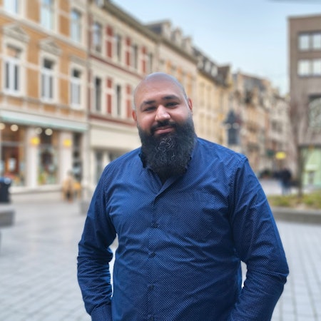 Abbas Obaid (35) aus Niederkassel
