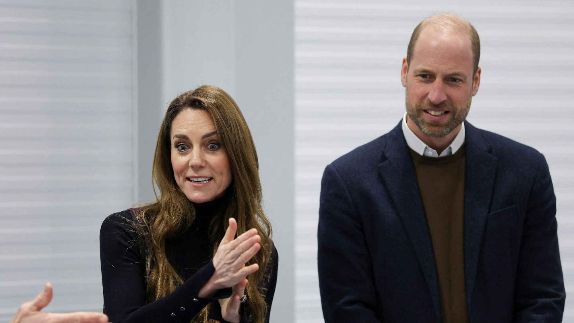 Prinzessin Kate und Prinz William besuchen im Vorfeld der Olympischen Winterspiele die Curling-Teams von Team GB und Paralympics GB.