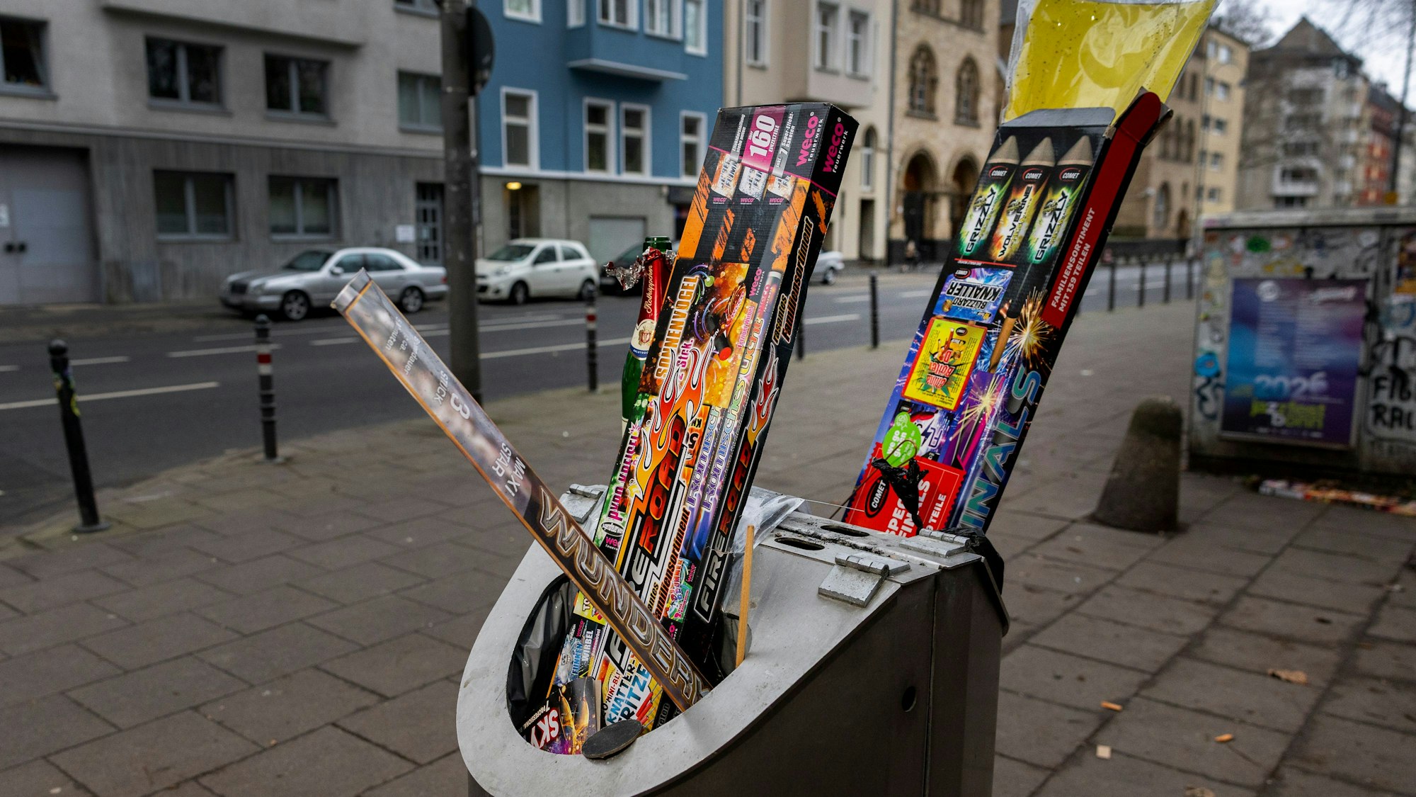 Wird die Böllerverbotszone in Köln künftig erweitert? (Symbolbild)