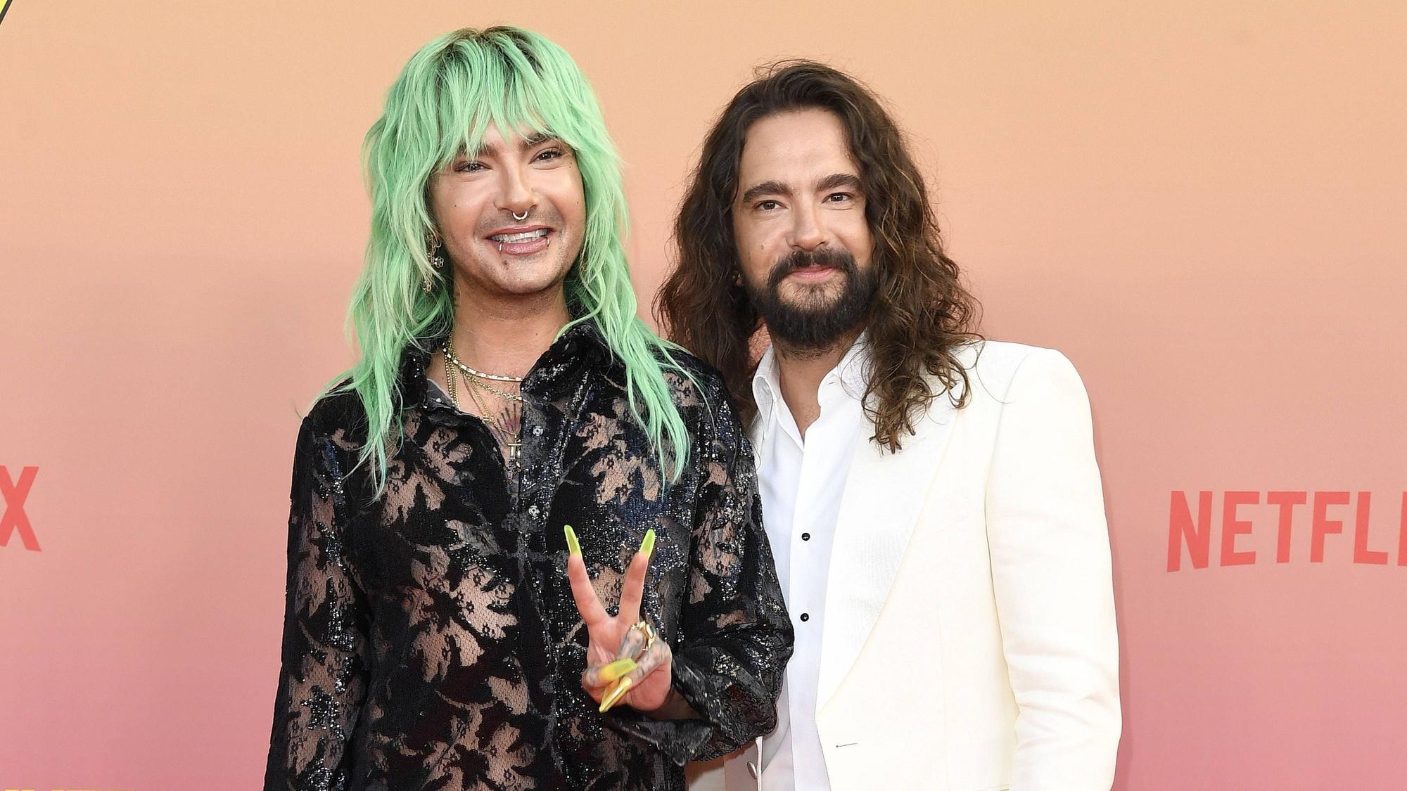 Bill Kaulitz und Tom Kaulitz beim Special Screening von Kaulitz & Kaulitz Staffel 2 im Delphi Filmpalast in Berlin am 12.06.2025 *** Bill Kaulitz and Tom Kaulitz at the special screening of Kaulitz Kaulitz season 2 at the Delphi Filmpalast in Berlin on 12 06 2025