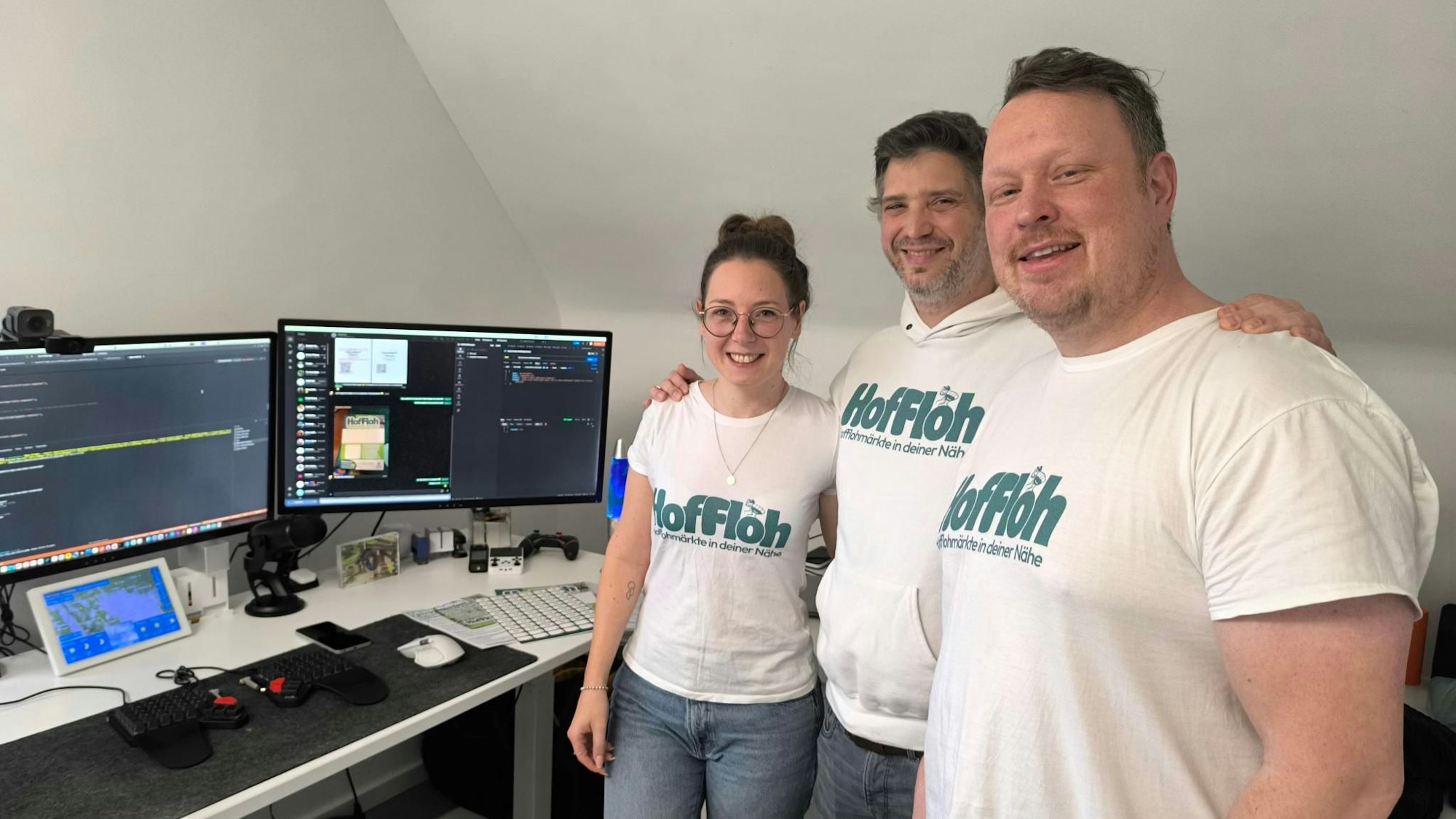 Das Kölner Start-Up Hoffloh möchte klassischen Flohmärkten Konkurrenz machen.