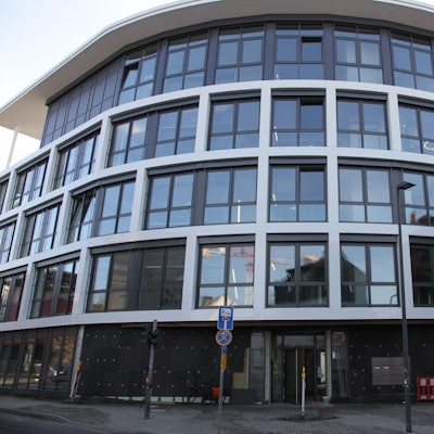 Neubau der Kreishandwerkerschaft Bonn/Rhein-Sieg in Siegburg an der Ecke Alleestraße/Wilhelmstraße