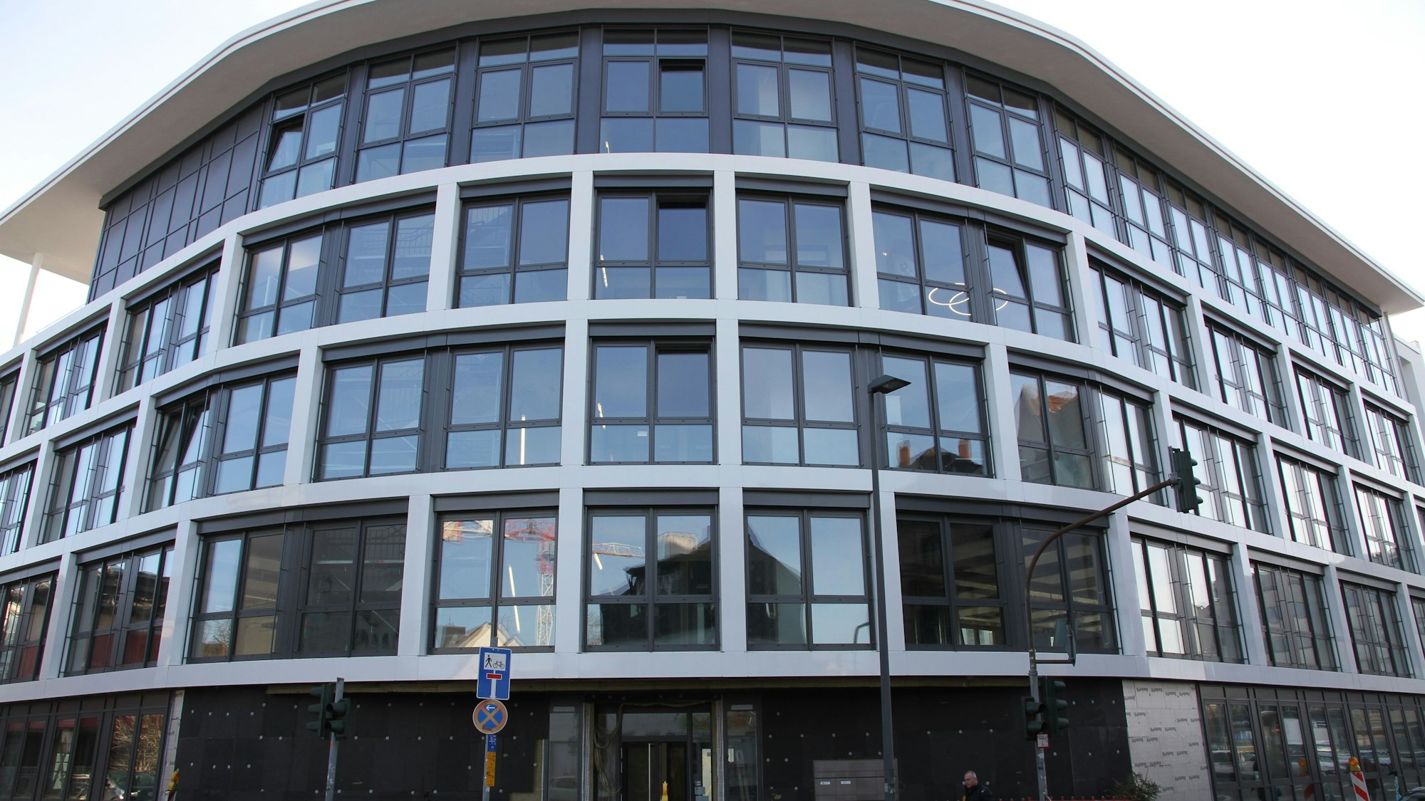 Neubau der Kreishandwerkerschaft Bonn/Rhein-Sieg in Siegburg an der Ecke Alleestraße/Wilhelmstraße