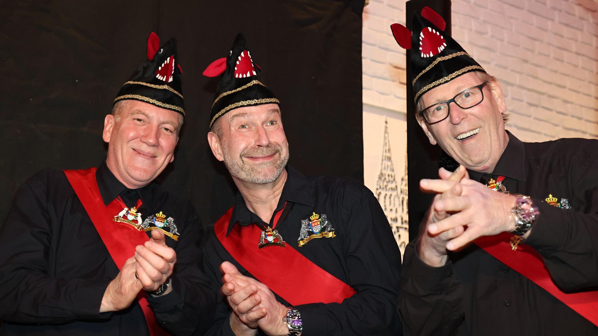 Die Löstigen Tasmanier Volker Marx, Volker Weininger und Karl-Theo Franken
