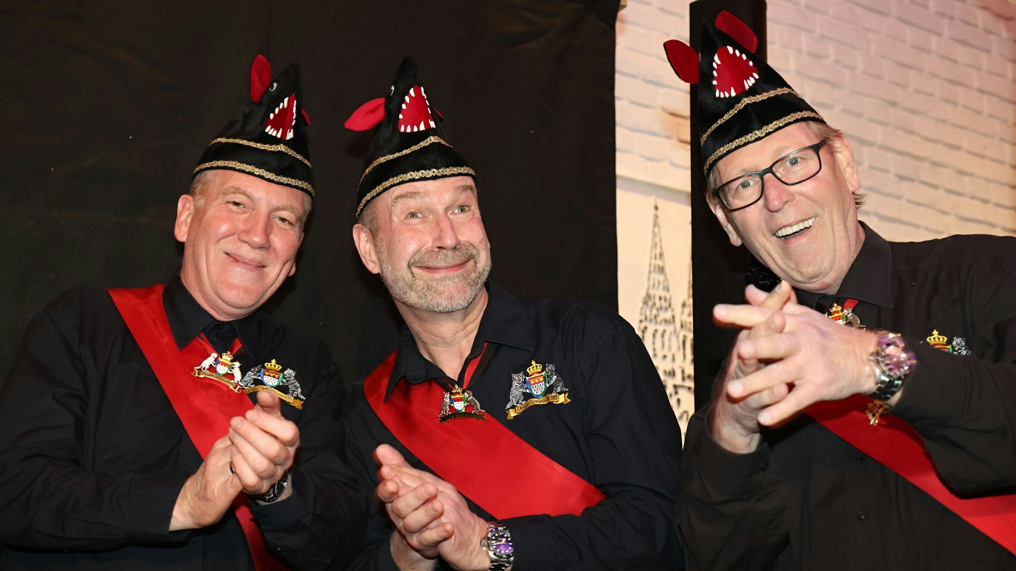 Die Löstigen Tasmanier Volker Marx, Volker Weininger und Karl-Theo Franken