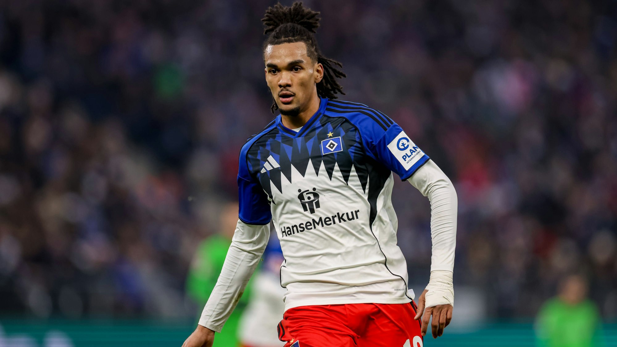 Will endlich seinen ersten Scorerpunkt und erwartet seinen Ex-Verein aus Köln: HSV-Stürmer Damion Downs.