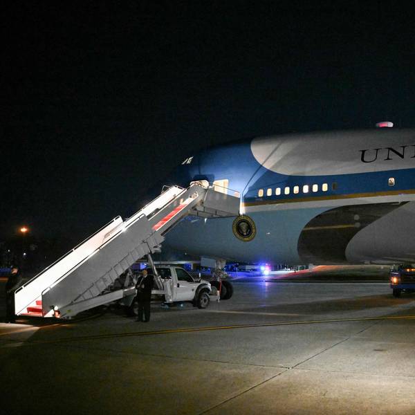 Die Air Force One auf der Joint Base Andrews in Maryland.
