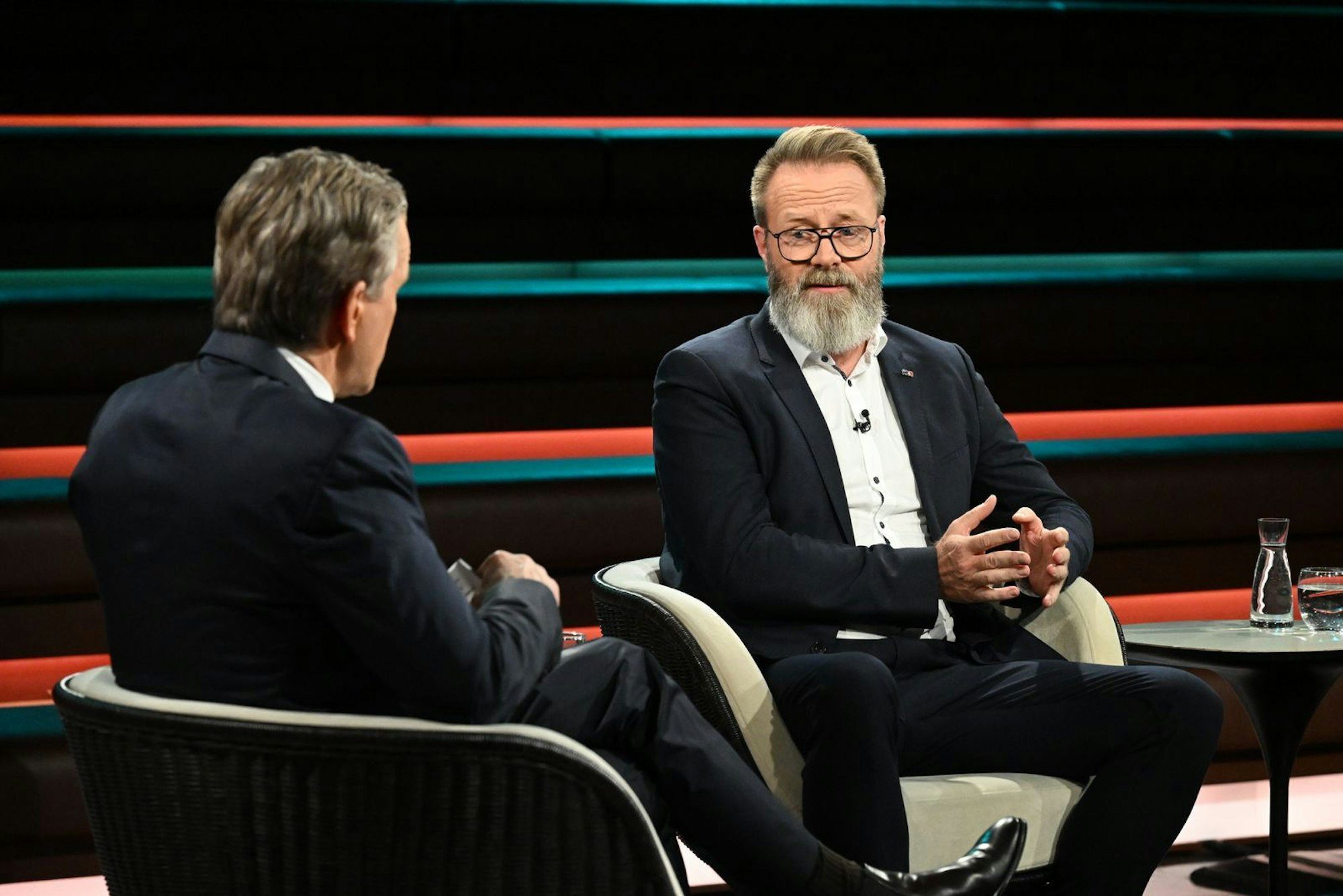 CDU-Politiker Claus Ruhe Madsen forderte ein stärkeres Auftreten Europas. (Bild: Cornelia Lehmann/ ZDF)