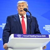 Donald Trump in Davos