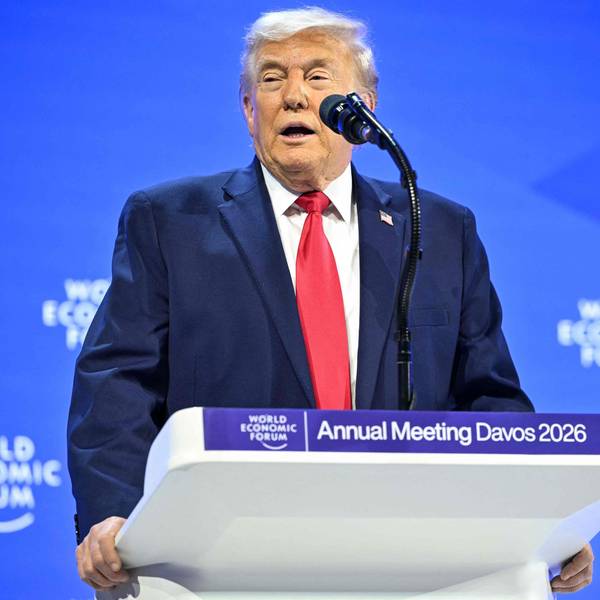 Donald Trump in Davos