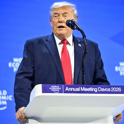 Donald Trump in Davos