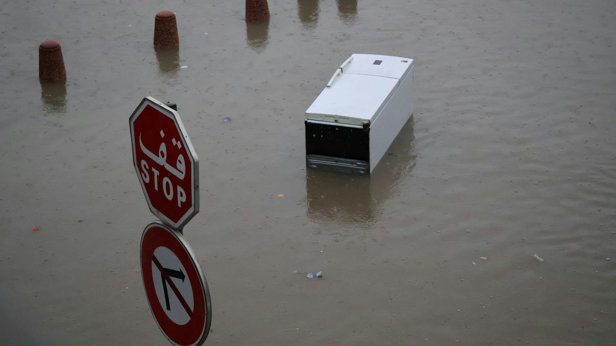 In Tunesien kommt es seit Montag zu schweren Regenfällen und Überschwemmungen.