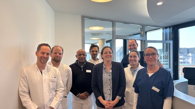 Das Ärzteteam des Remigius-Ärztehauses.