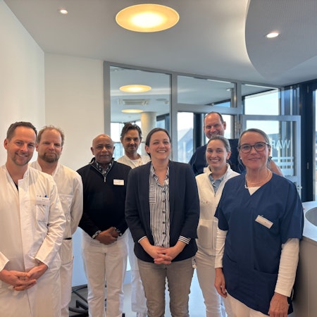 Das Ärzteteam des Remigius-Ärztehauses.