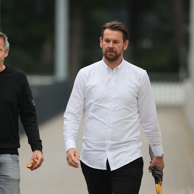 Philipp Türoff und Thomas Kessler im Sommer 2022; Kessler und Türoff sind nun Kollegen in der Geschäftsführung des 1. FC Köln.