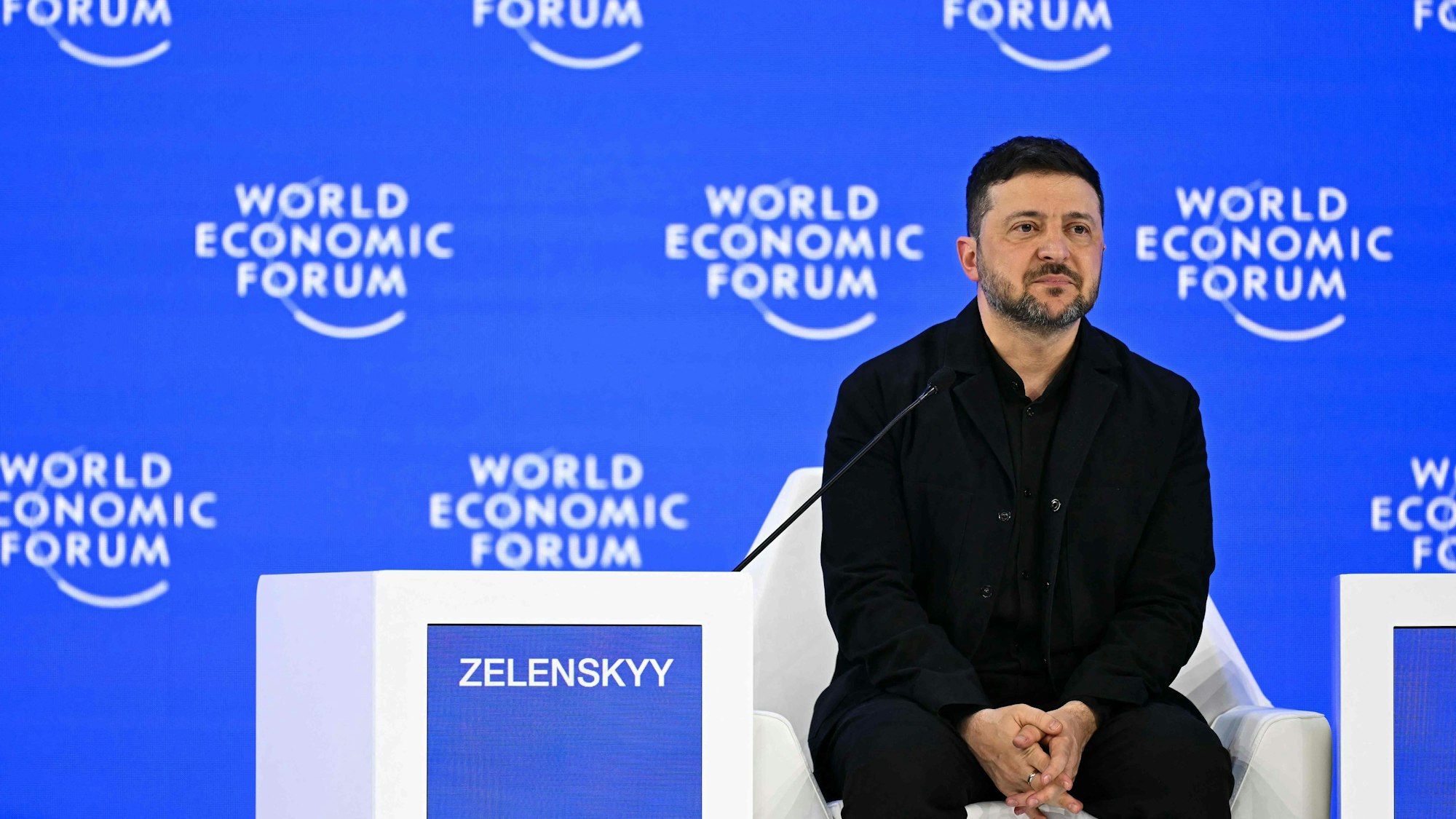Wolodymyr Selenskyj in Davos