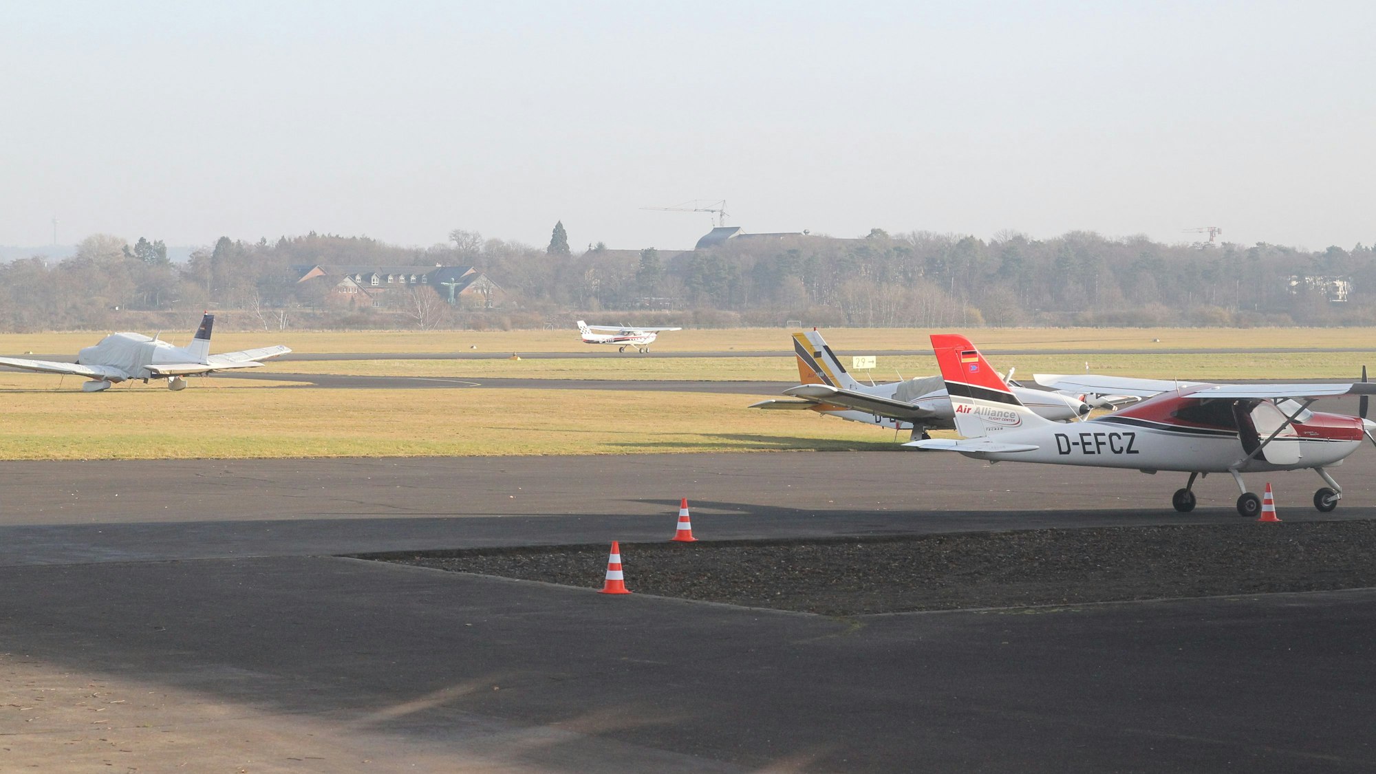 Flugplatz Hangelar Flugzeugwerft