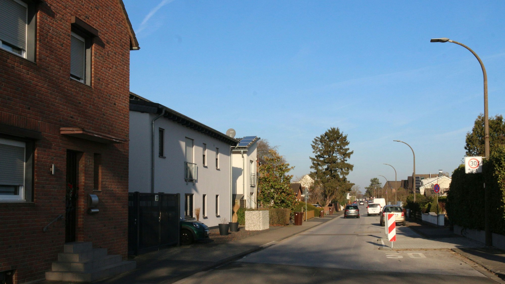 An der Hahnenstraße in Pulheim-Stommelerbusch lässt sich vergleichsweise günstig Eigentum erwerben.