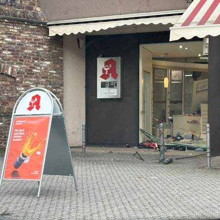 Das Bild zeigt den Unfallort in Lövenich. Foto: Privat