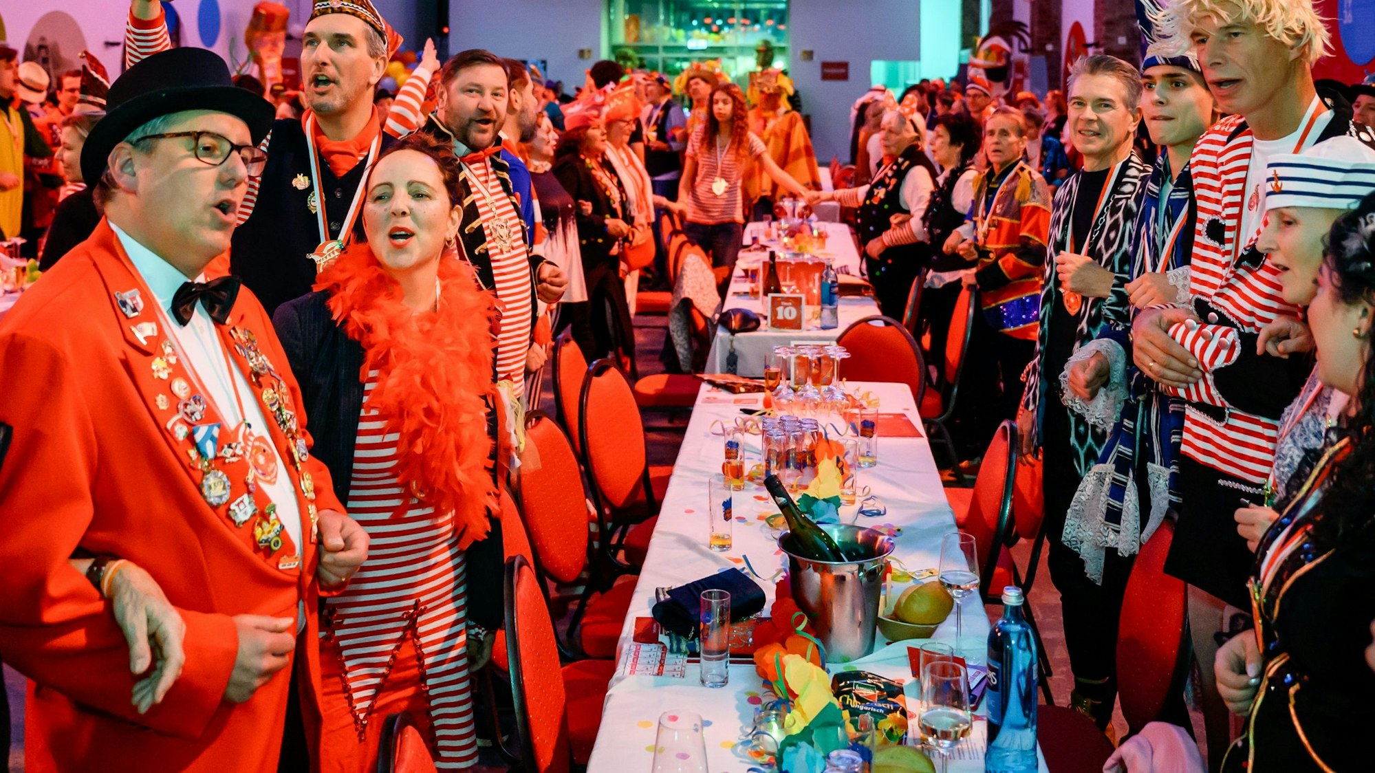 Kostümsitzung der Caritas Köln.