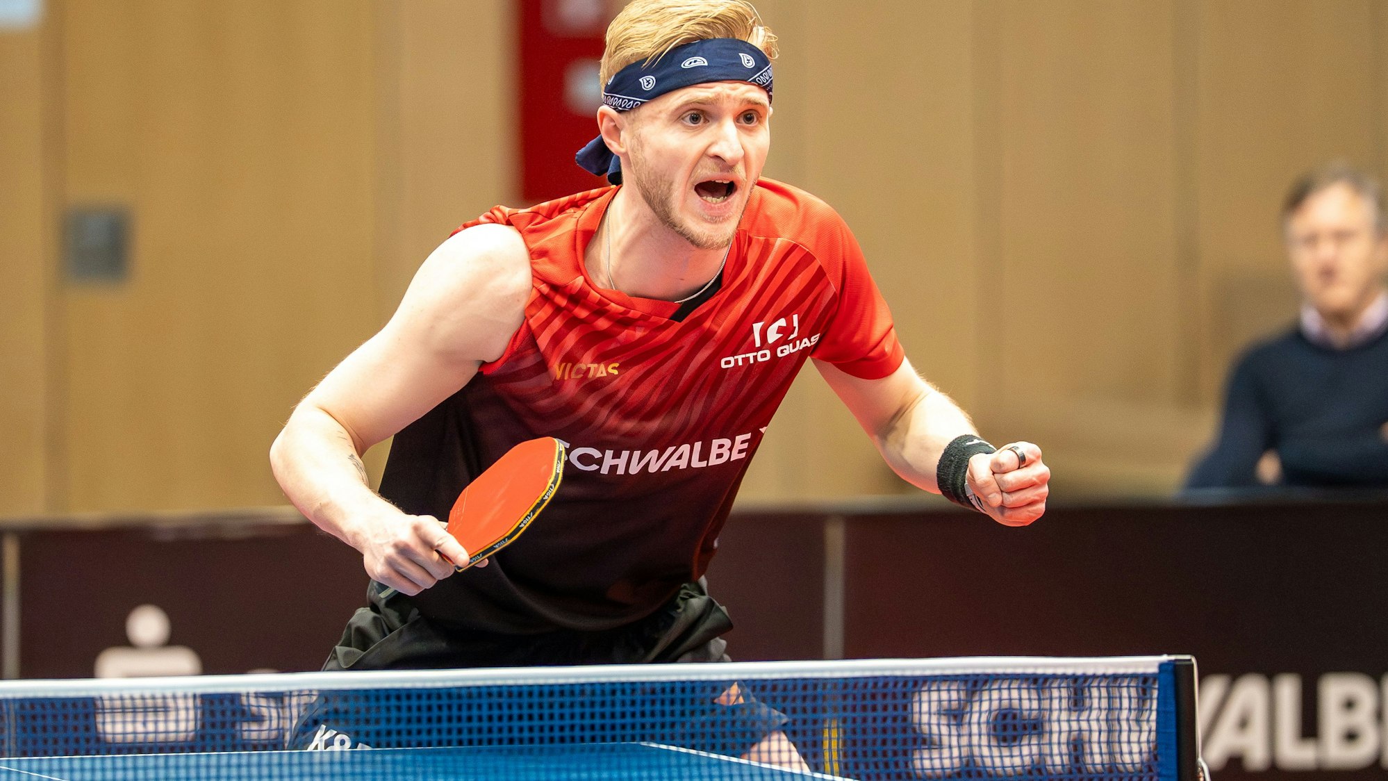 Romain Ruiz ballt die Fäuste und jubelt.