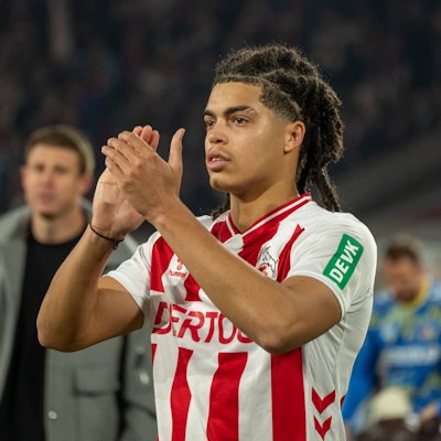 Deutschland: Bundesliga 2025/26 1. FC Köln vs. FSV Mainz 05, 18. Spieltag – 17.01.2026 – RheinEnergieStadion Nordrhein-Westfalen Jahmai Simpson-Pusey 1. FC Köln, 22 *** Germany Bundesliga 2025 26 1 FC Köln vs FSV Mainz 05, 18 Matchday 17.01.2026 RheinEnergieStadion Nordrhein Westfalen Jahmai Simpson Pusey 1 FC Köln, 22 Copyright: xOrhanxHabashx