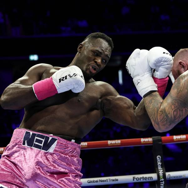 Boxen: The Homecoming, Schwergewicht, Oberhausen, 10.01.2026 Nelvie Tiafack GER - Piotr Cwik POL *** Boxing The Homecoming, Heavyweight, Oberhausen, 10 01 2026 Nelvie Tiafack GER Piotr Cwik POL