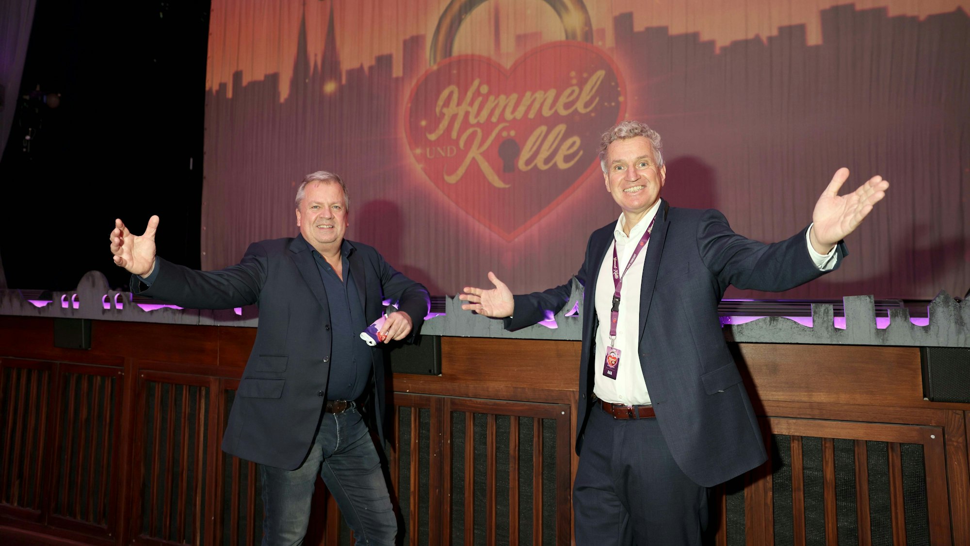 Köln, Interviewtermin für Frau Eckes mit den Produzenten von 'Himmel un Kölle'