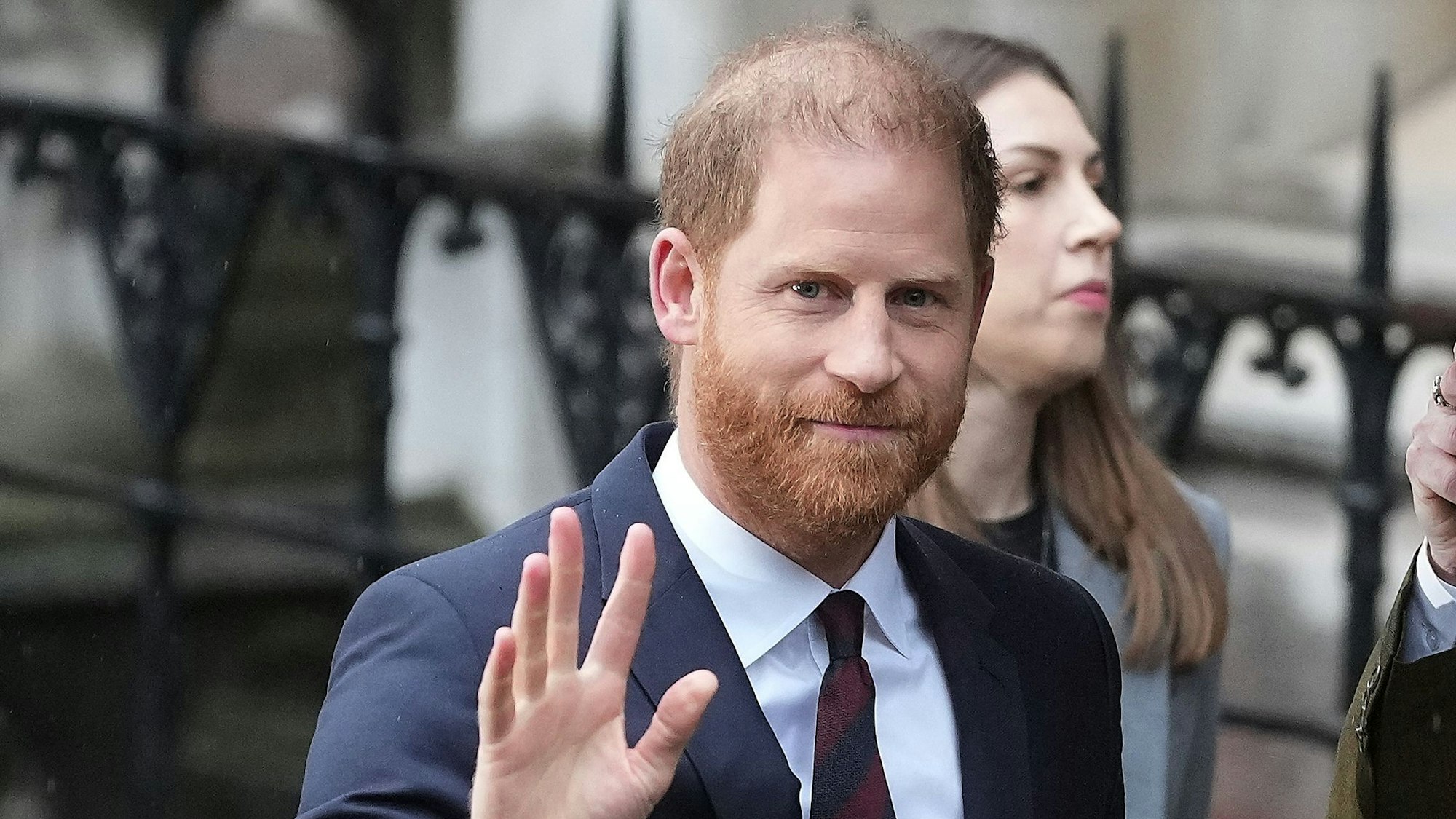 Prinz Harry bei seinem kürzlichen Besuch in London.