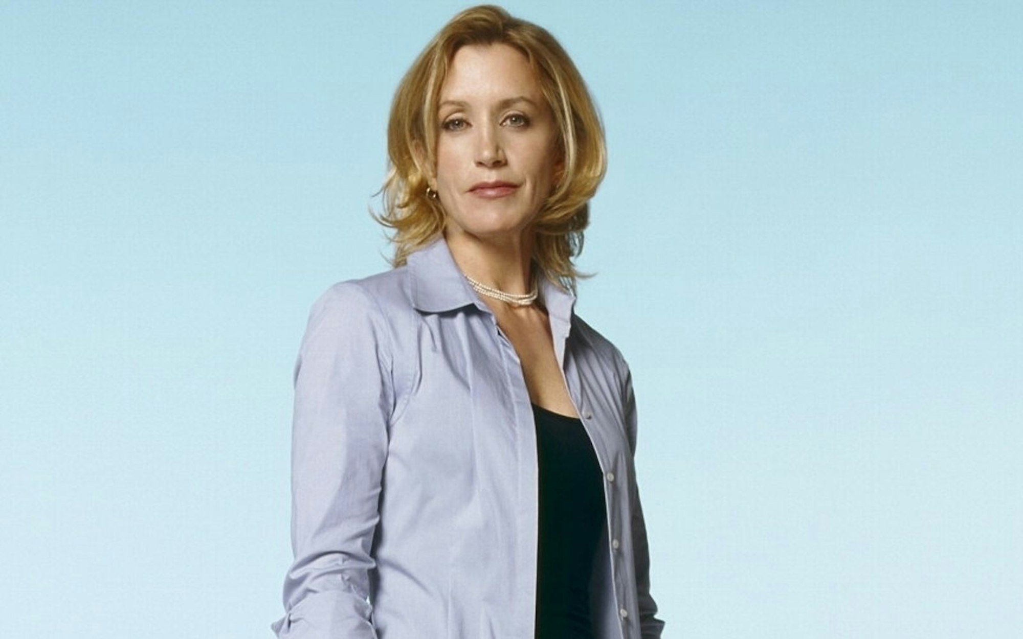 Zu Beginn von „Desperate Housewives“ steht Lynette Scavo (Felicity Huffman) am Rande des Nervenzusammenbruchs. (Bild: Touchstone Pictures)