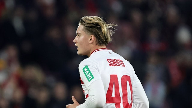 Fynn Schenten vom 1. FC Köln