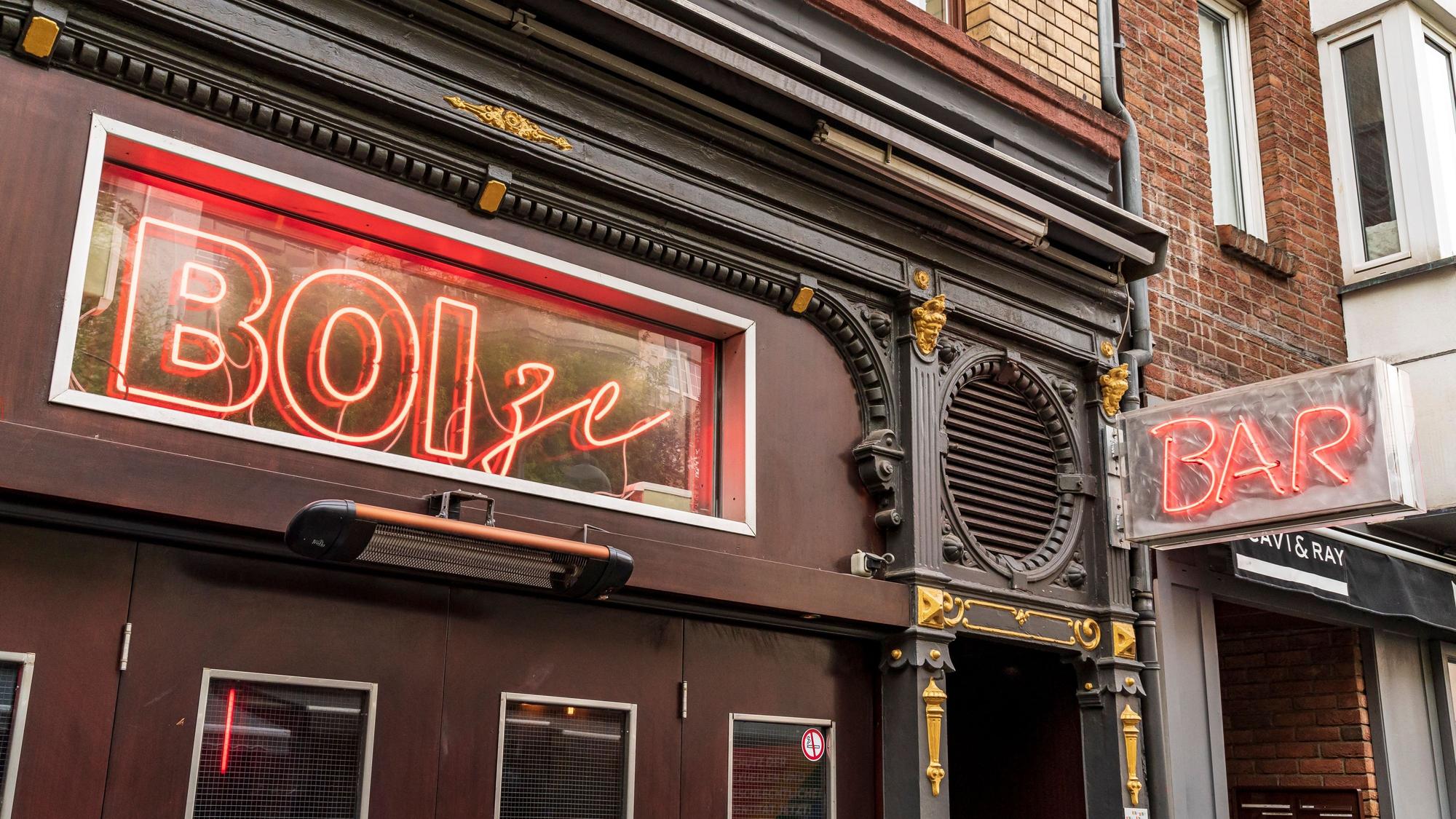 Das Bild zeigt die Boize Bar in der Friesenstraße. (Archivbild)