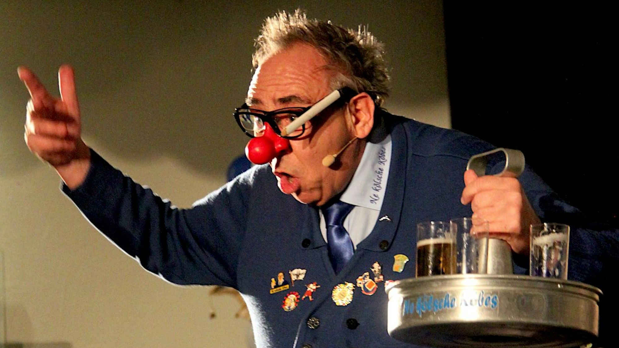 Ne kölsche Köbes in der Bütt