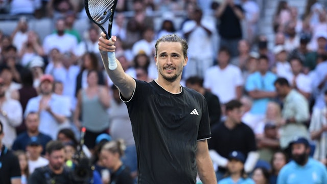 Alexander Zverev steht in Melbourne in der Runde der letzten Acht.