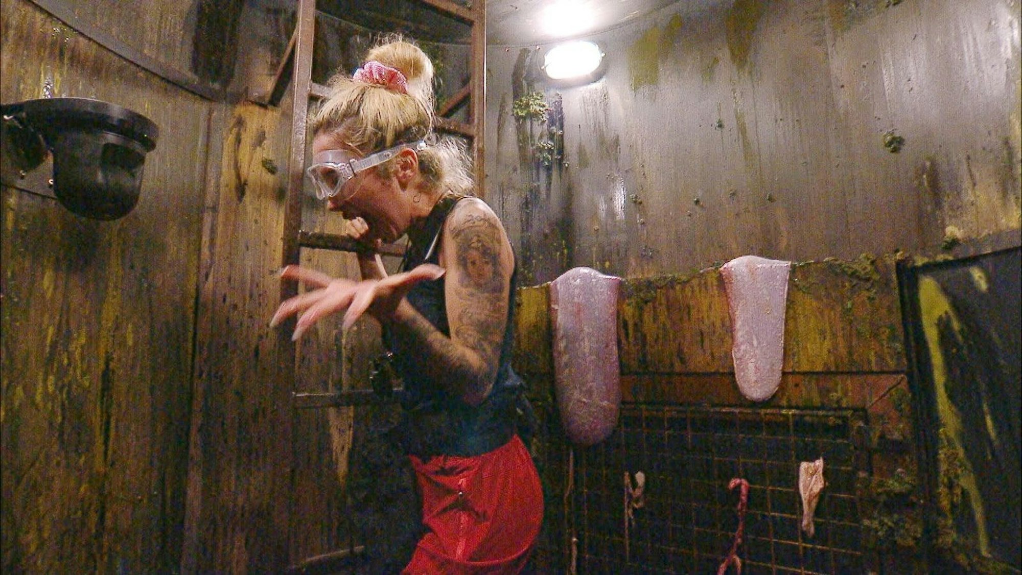 Ariel kreischt sich durch die Prüfung - und verpatzt so die Möglichkeit, Sterne zu ergattern. (Bild: RTL)